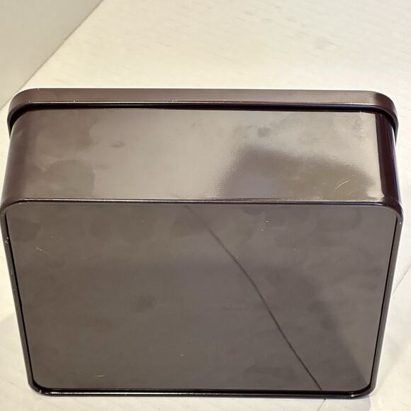 Vintage Western Cowboy Tin Box Made in WESTERN GERMANY Cowboy & Horse Artwork - Picture 8 of 12